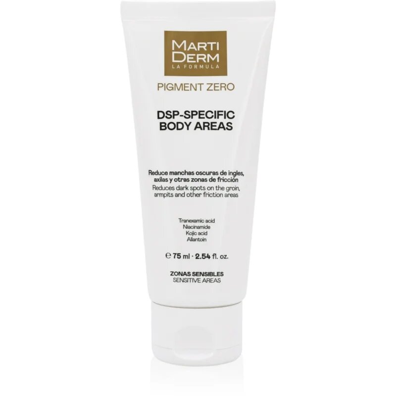 MartiDerm Pigment Zero DSP-Specific Body Areas крем за тяло против пигментни петна 75 мл.