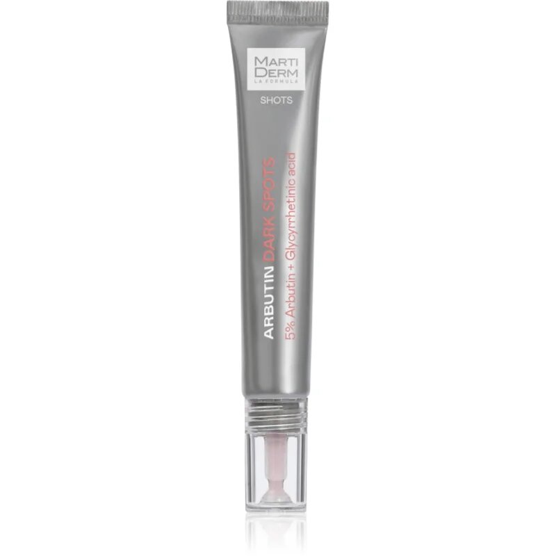 MartiDerm Shots Arbutin Dark Spots серум за лице против пигментни петна 20 мл.