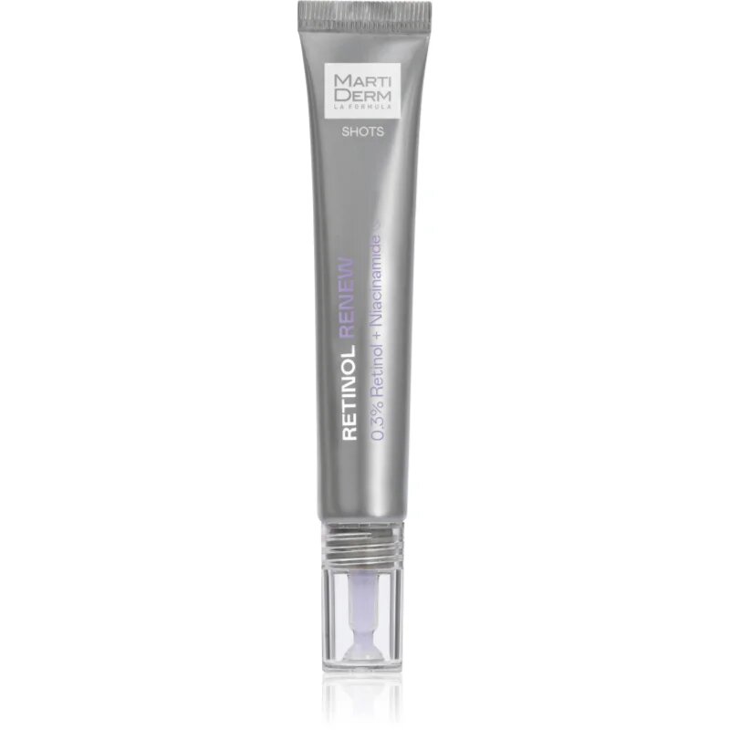 MartiDerm Shots Retinol Renew интензивен серум против бръчки и тъмни петна 20 мл.