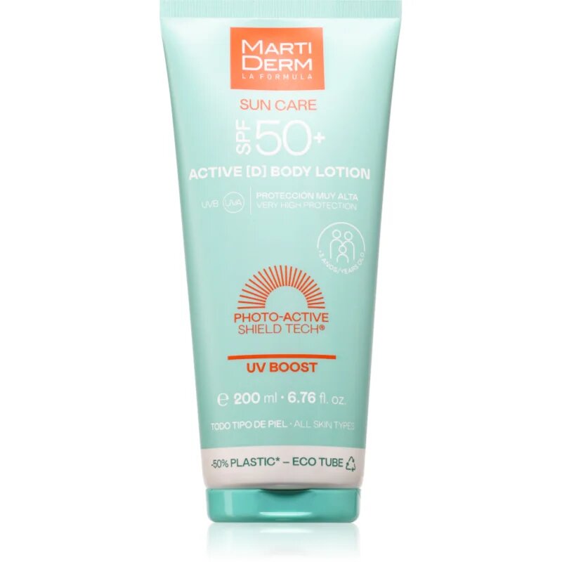 MartiDerm Sun Care Active D Body Lotion слънцезащитен крем за тяло SPF 50 200 мл.