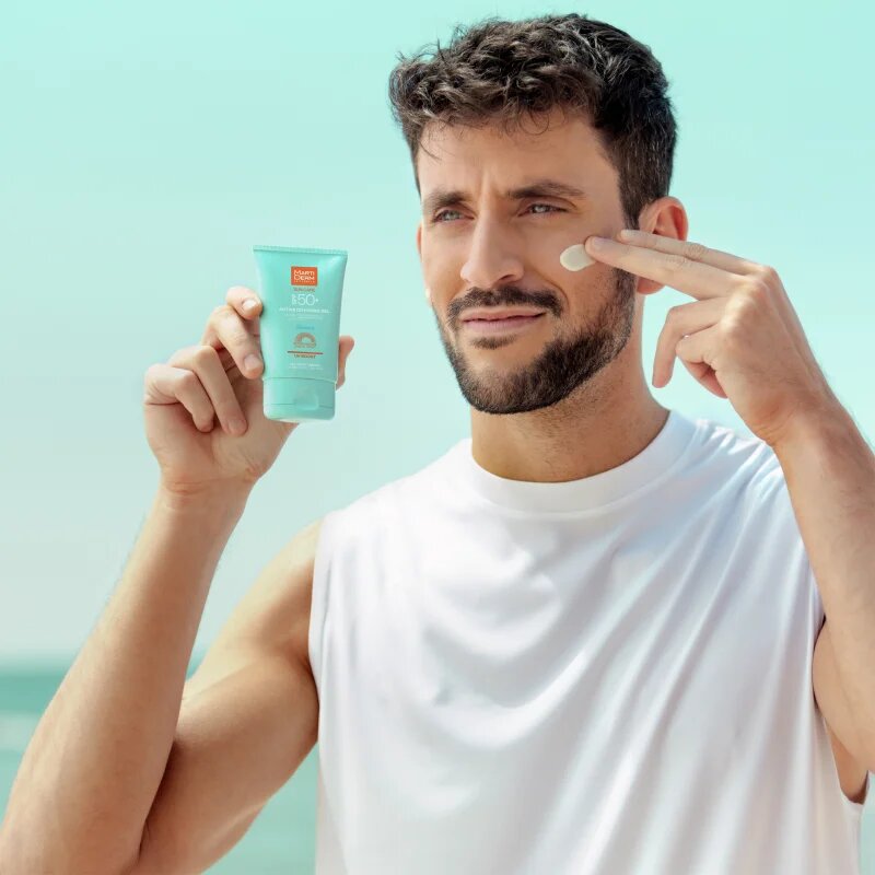 MartiDerm Sun Care Active D Hydra Gel слънцезащитен гел-крем за лице 50 мл.