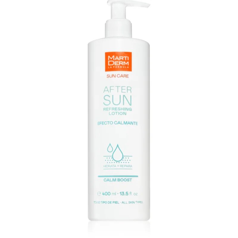 MartiDerm Sun Care After Sun Refreshing Lotion успокояващ крем след слънчеви бани 400 мл.