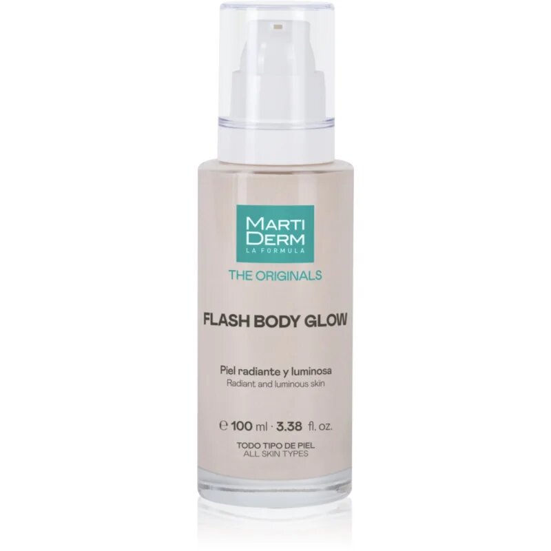 MartiDerm The Originals Flash Body Glow озаряващ крем за тяло 100 мл.