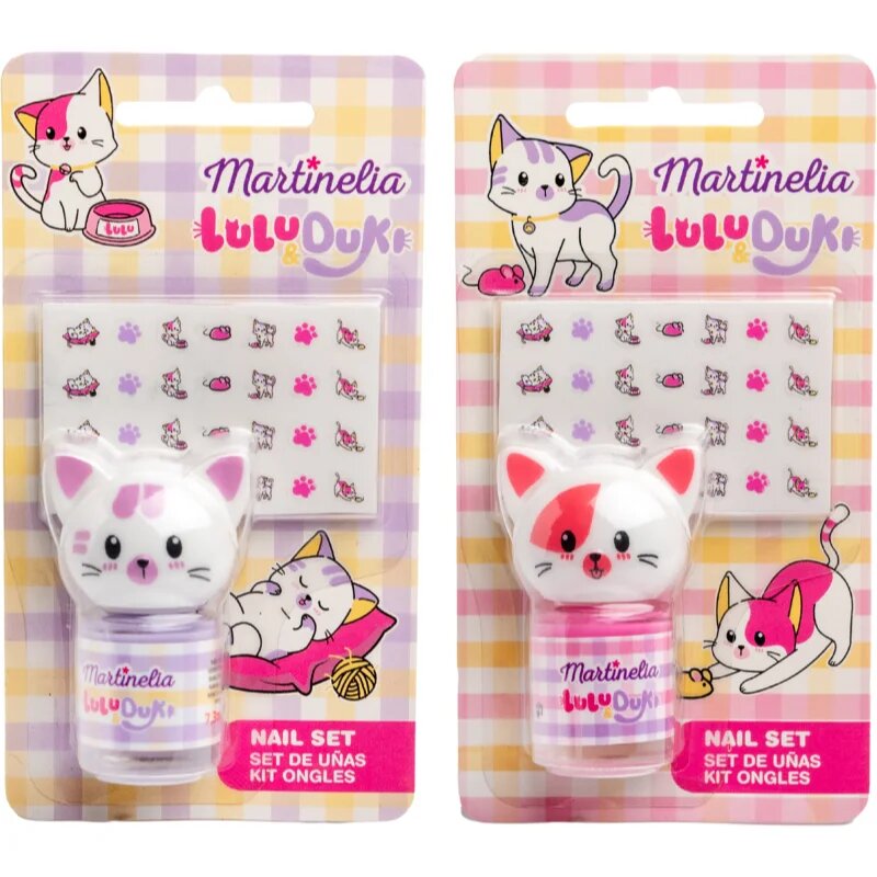 Martinelia Lulu & Duki Nail Set подаръчен комплект за деца