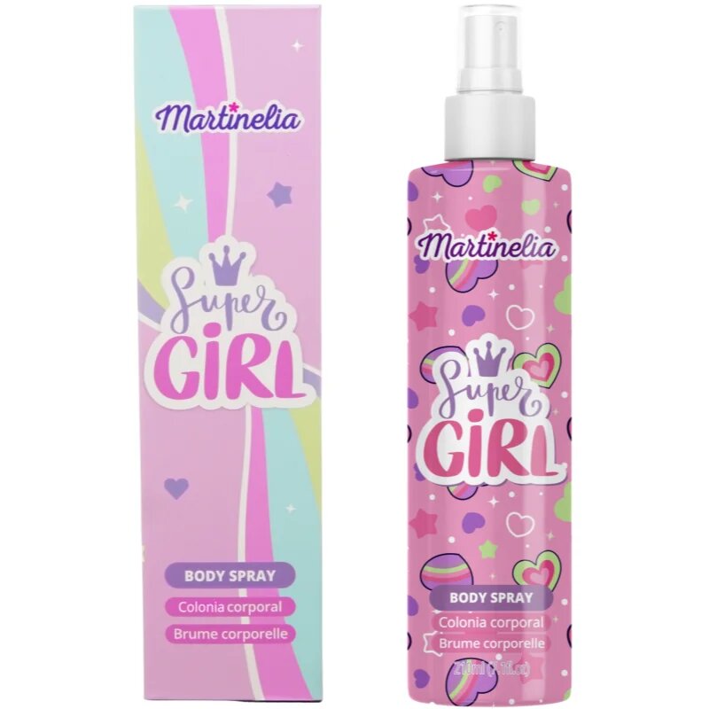 Martinelia Super Girl Body Spray мъгла за тяло за деца 210 мл.