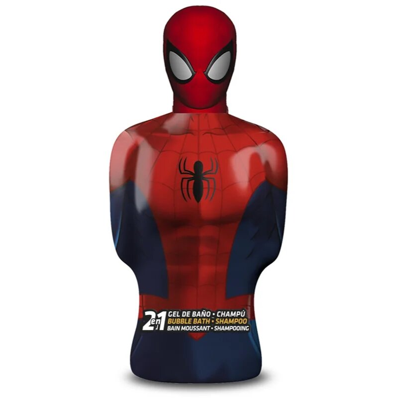 Marvel Spiderman Bubble Bath and Shampoo шампоан и пяна за вана 2 в 1 за деца 350 мл.