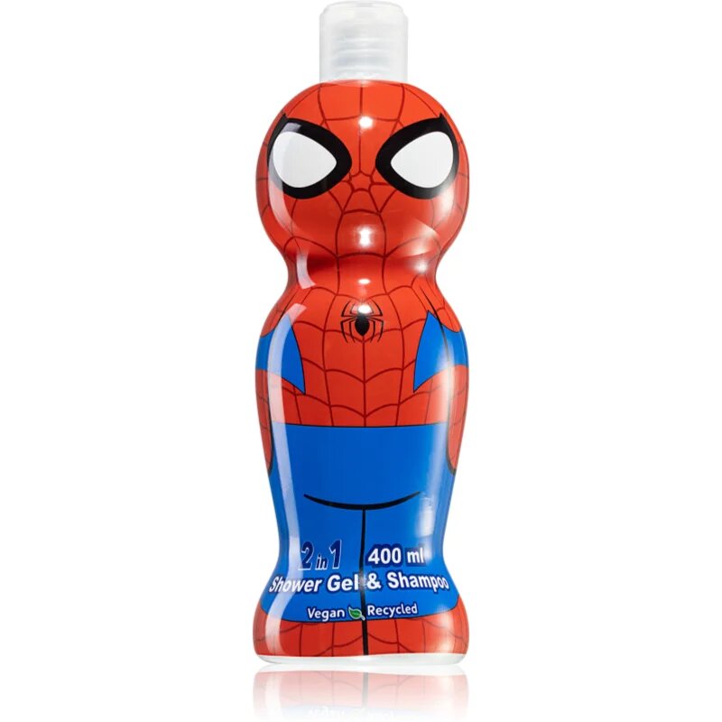 Marvel Spiderman душ гел и шампоан 2 в 1 400 мл.