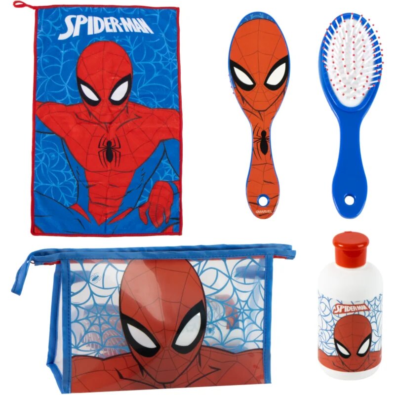 Marvel Spiderman Toilet Bag подаръчен комплект за деца