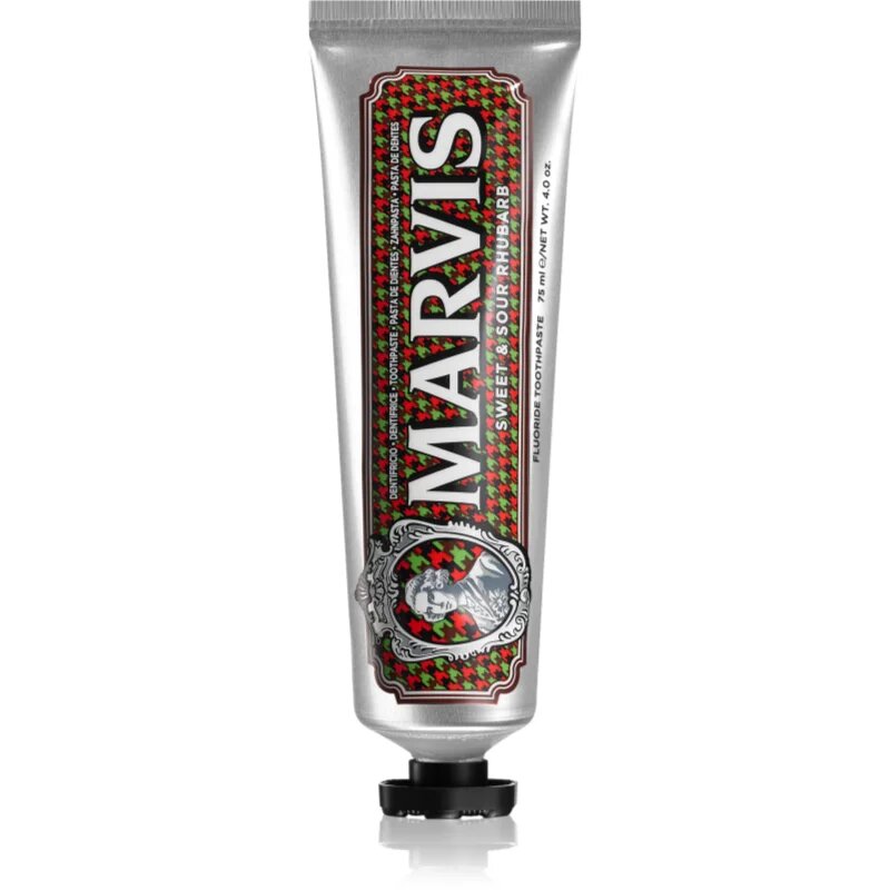 Marvis Sweet & Sour Rhubarb паста за зъби вкус Rhubarb 75 мл.