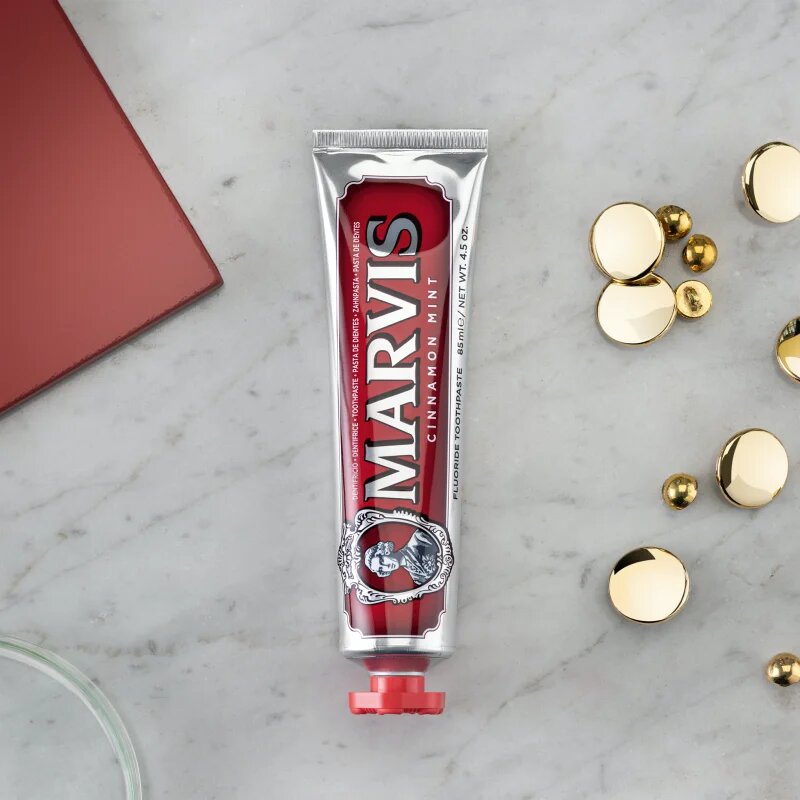 Marvis The Mints Cinnamon паста за зъби вкус Cinnamon-Mint 85 мл.