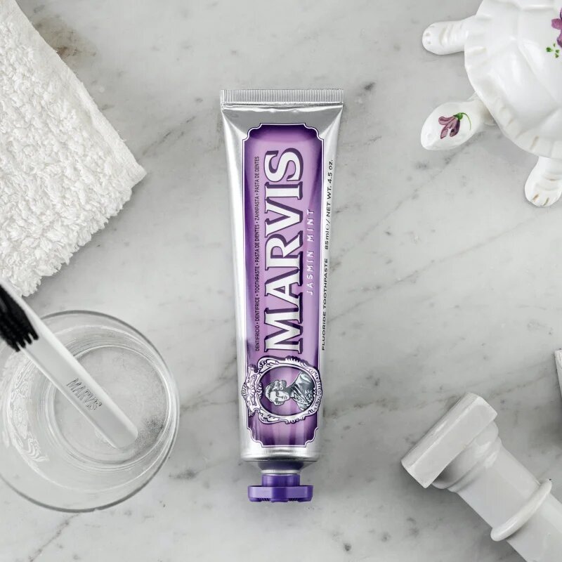 Marvis The Mints Jasmin паста за зъби вкус Jasmin-Mint 85 мл.