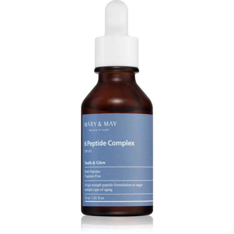 Mary&May 6 Peptide Complex интензивно регенериращ серум с анти-бръчков ефект 30 мл.