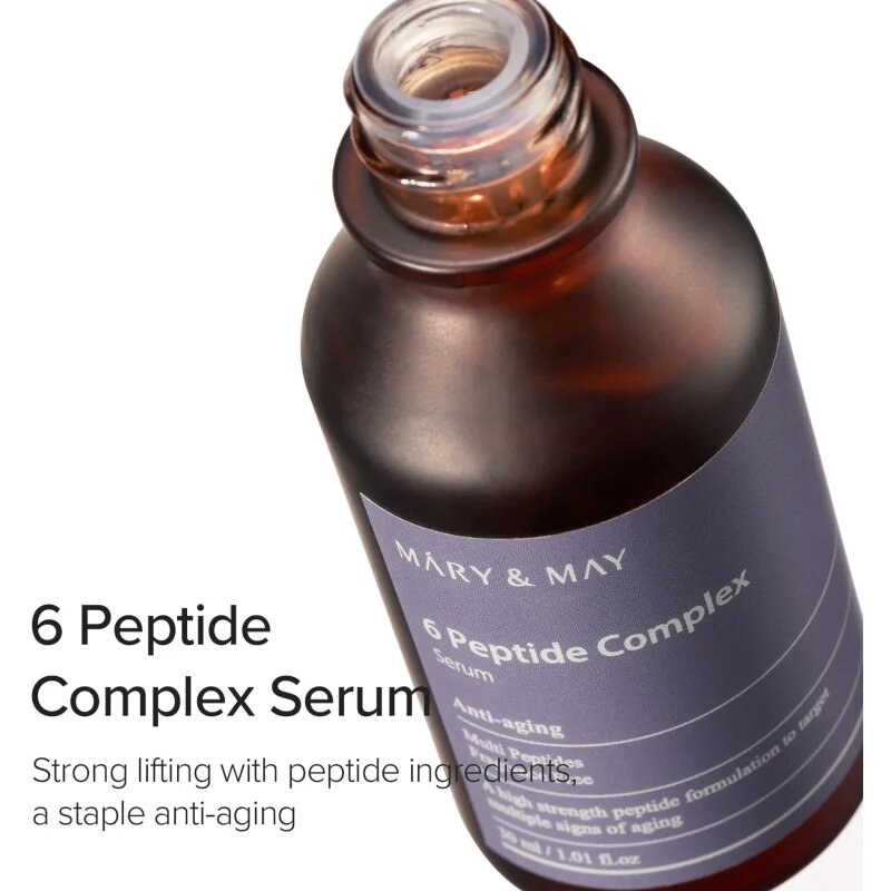Mary&May 6 Peptide Complex интензивно регенериращ серум с анти-бръчков ефект 30 мл.