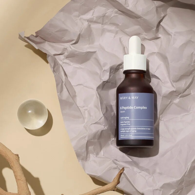 Mary&May 6 Peptide Complex интензивно регенериращ серум с анти-бръчков ефект 30 мл.