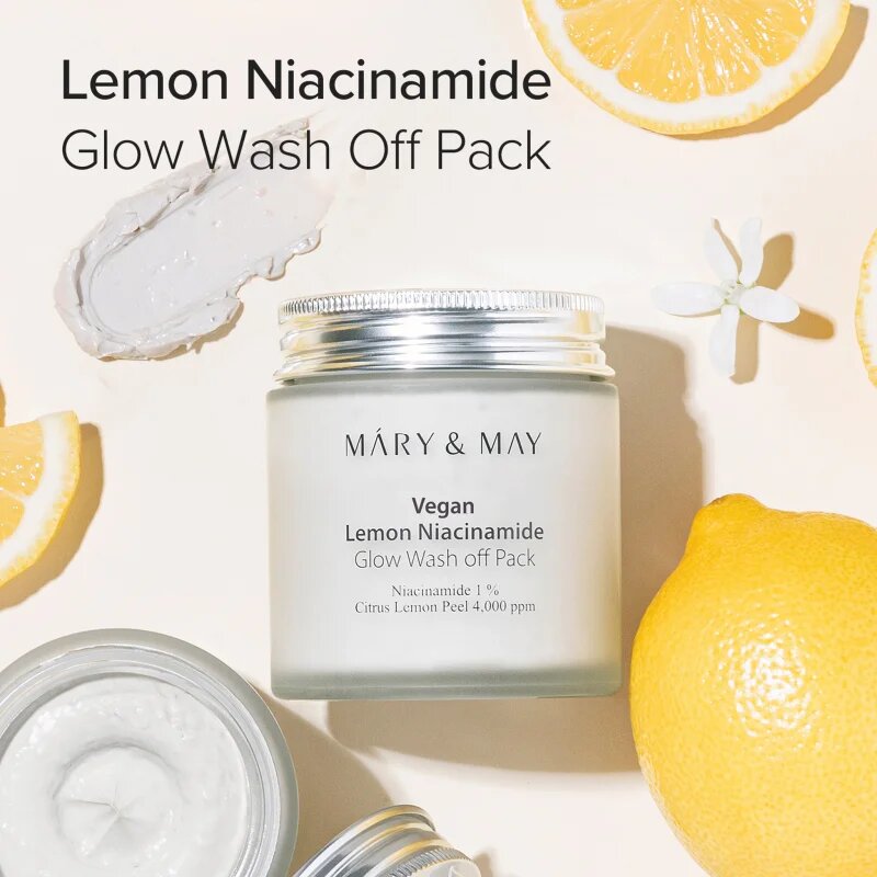 Mary&May Lemon Niacinamid хидратираща и озаряващ маска 125 гр.