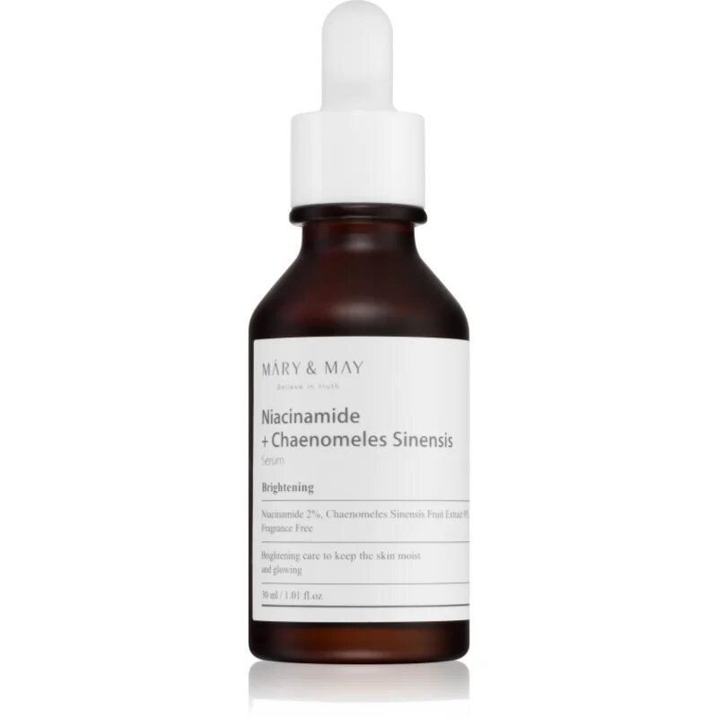 Mary&May Niacinamide + Chaenomeles Sinensis регенериращ и озаряващ серум възстановяващ кожната бариера 30 мл.