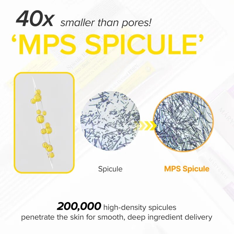 Mary&May Spicule Retinol PDRN Cream интензивен крем против бръчки с успокояващ ефект 15 гр.