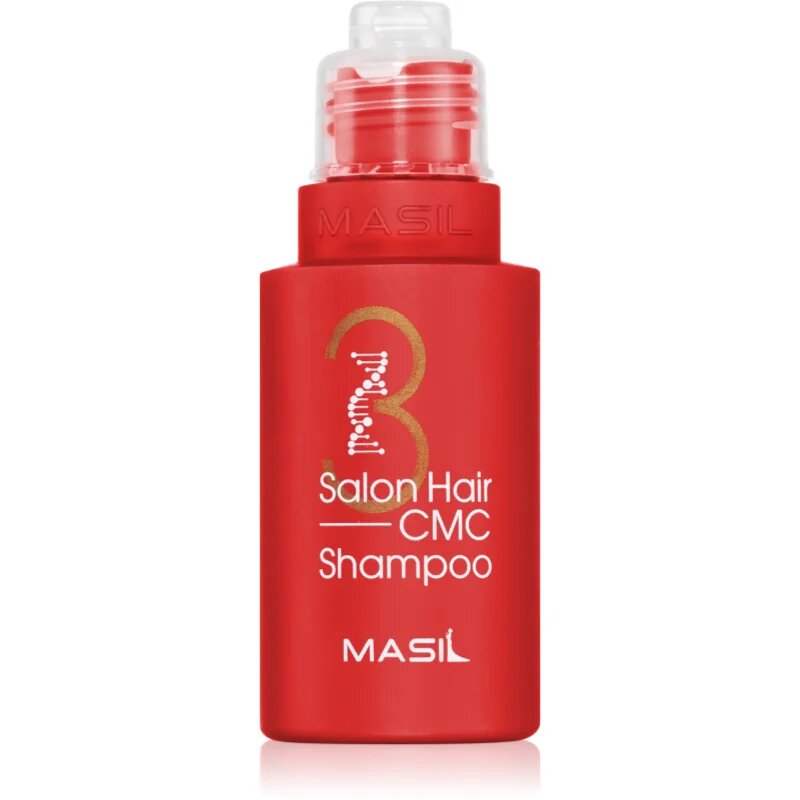MASIL 3 Salon Hair CMC интензивен подхранващ шампоан за увредена и крехка коса 50 мл.