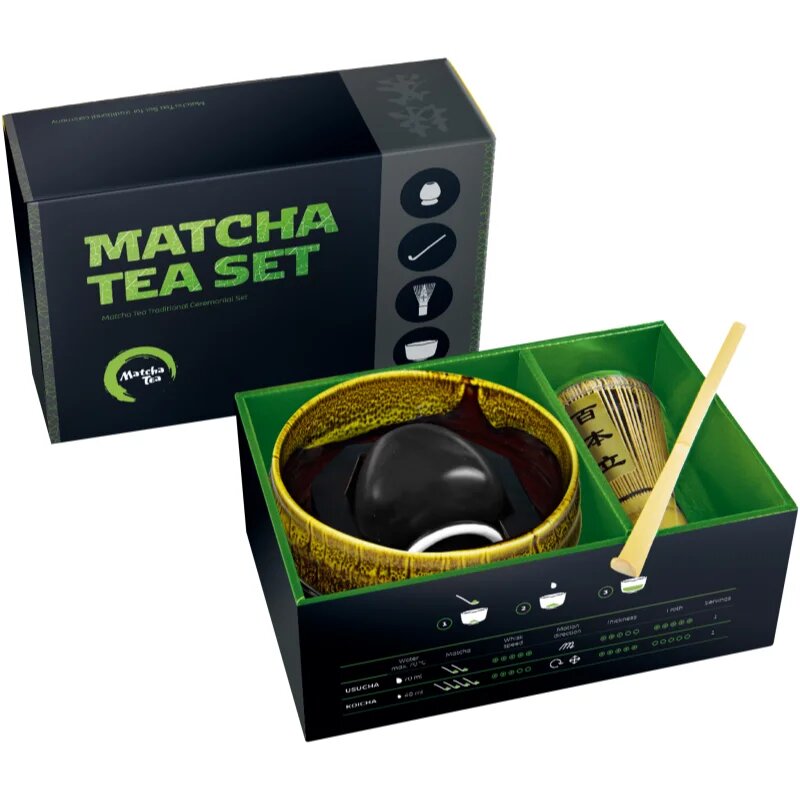 Matcha Tea Matcha Set Profi Akeno подаръчен комплект за приготвяне на напитка