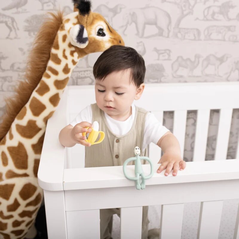 Matchstick Monkey Banana Soother & Monkey Teether подаръчен комплект за деца