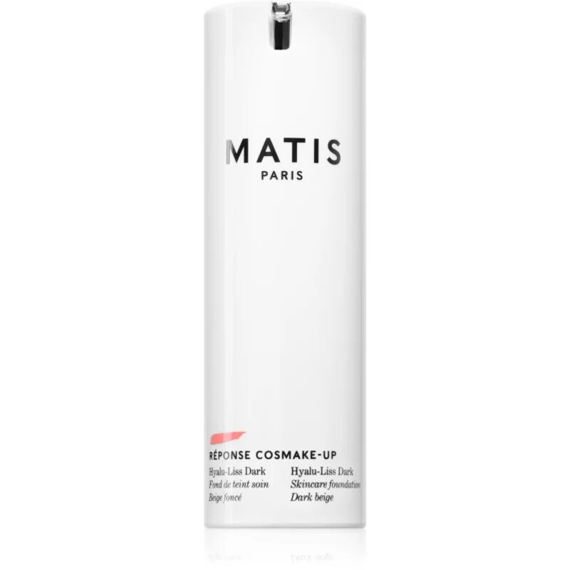 MATIS Paris Réponse Cosmake-Up Hyalu-Liss Dark озаряващ фон дьо тен цвят dark beige 30 мл.