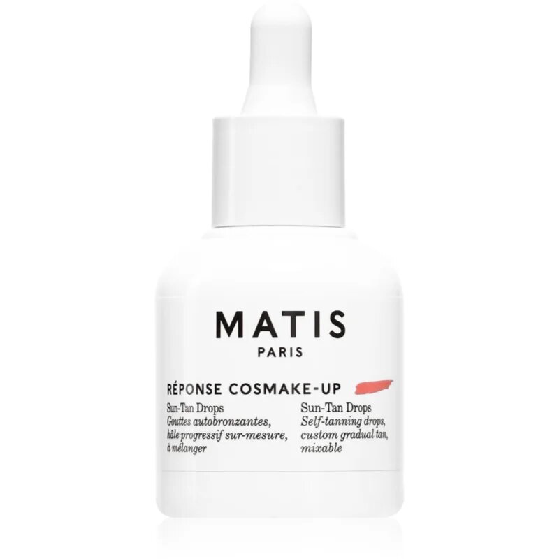 MATIS Paris Réponse Cosmake-Up Sun-Tan Drops автобронзиращ концентрат за лице 30 мл.