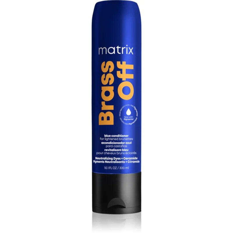 Matrix Brass Off подхранващ балсам неутрализиращ кафеникавите оттенъци 300 мл.