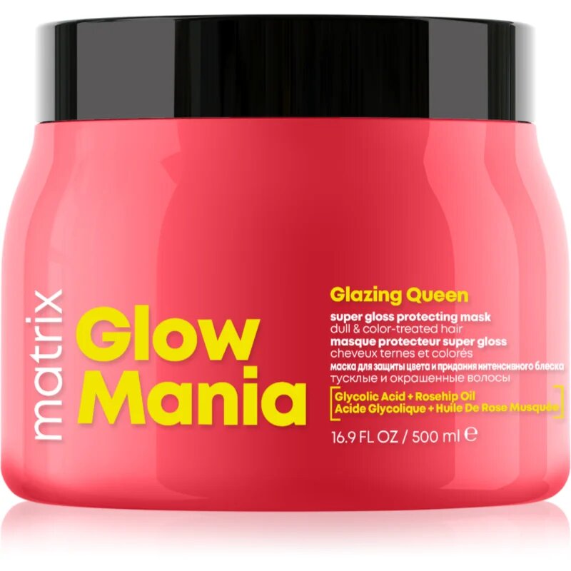 Matrix Glow Mania маска за боядисана коса 500 мл.