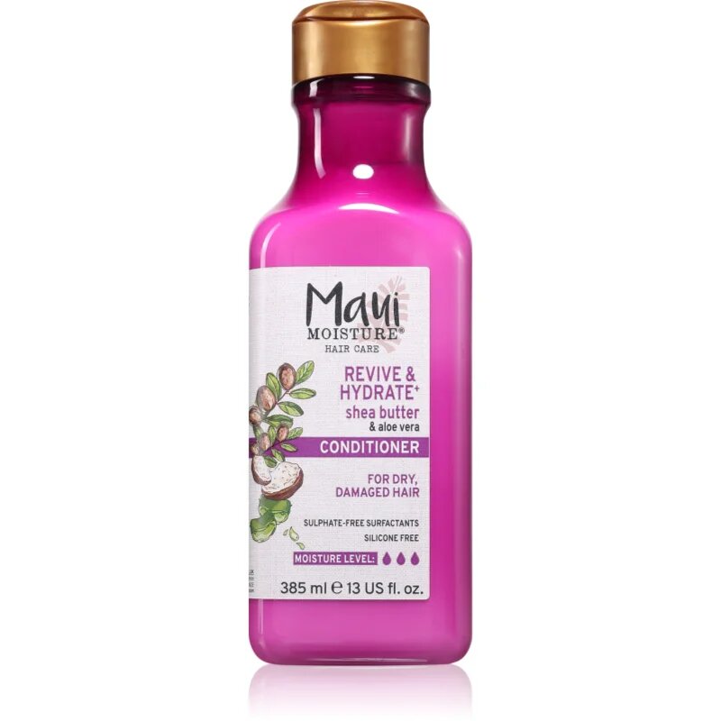 Maui Moisture Revive & Hydrate + Shea Butter & Aloe Vera хидратиращ балсам за суха и увредена коса 385 мл.
