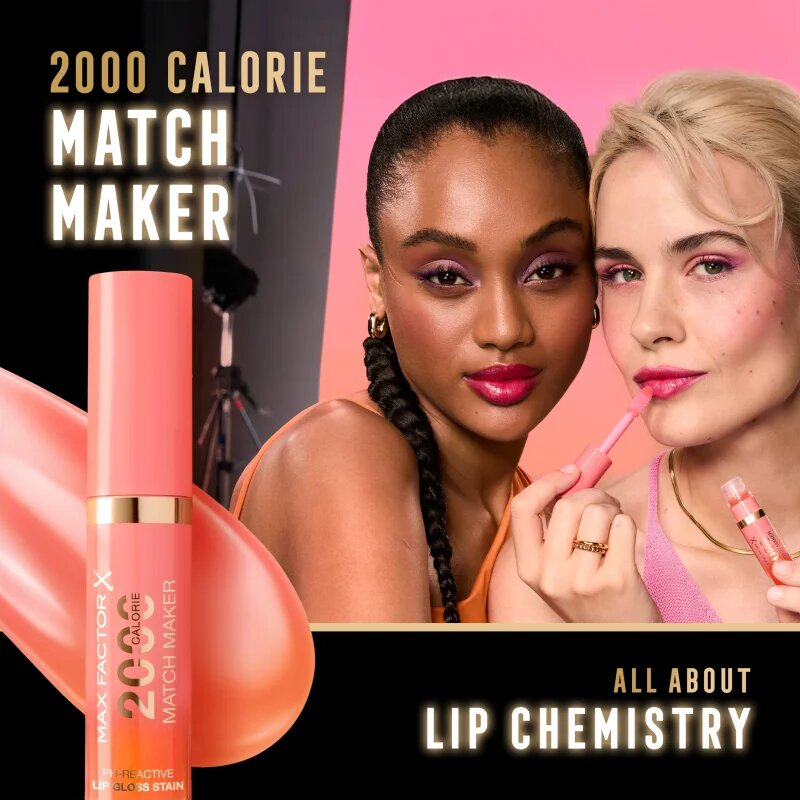 Max Factor 2000 Calorie Match Maker блясък за устни с реакция на pH цвят 020 Plot Twist 4.4 мл.
