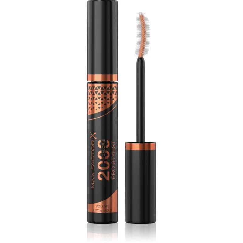 Max Factor 2000 Calorie Pro Stylist спирала за обем и извиване на мигли цвят Black 9 мл.