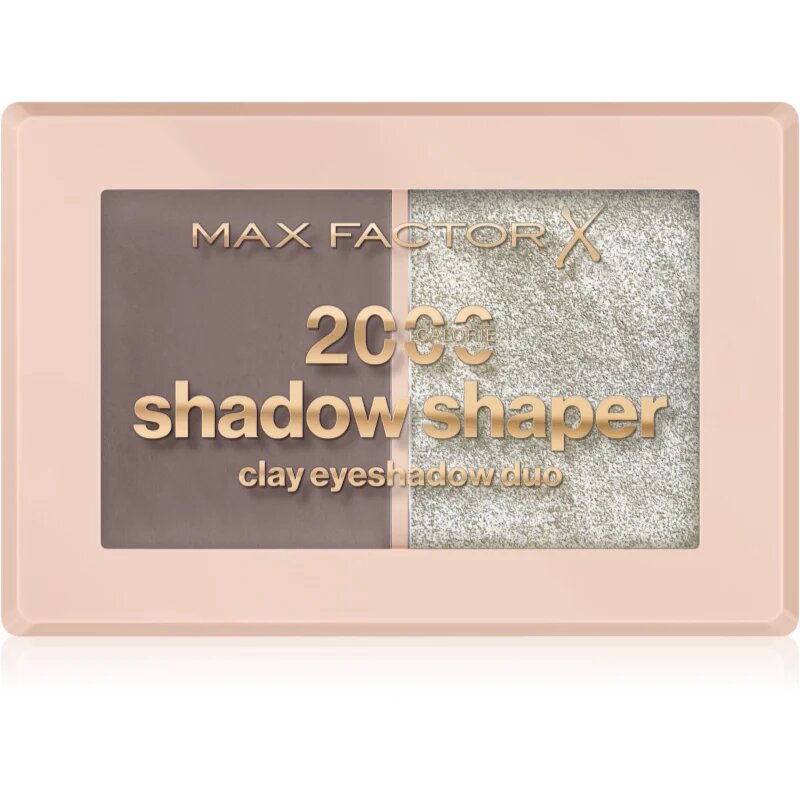 Max Factor 2000 Calorie Shadow Shaper дуо сенки за очи цвят 040 Umber Spark 4 гр.