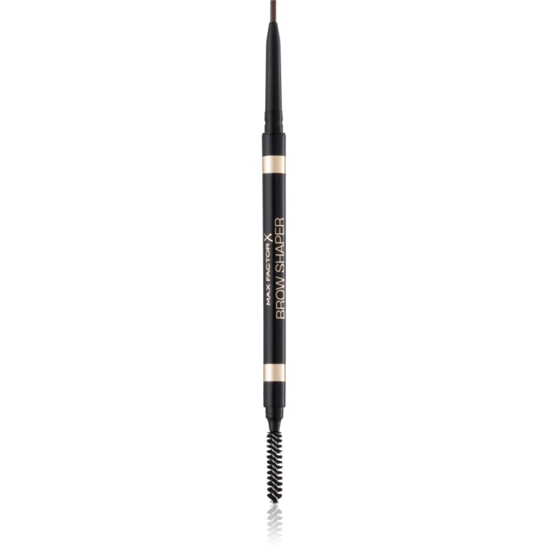 Max Factor Brow Shaper автоматичен молив за вежди с четка цвят 20 Brown 1 гр.