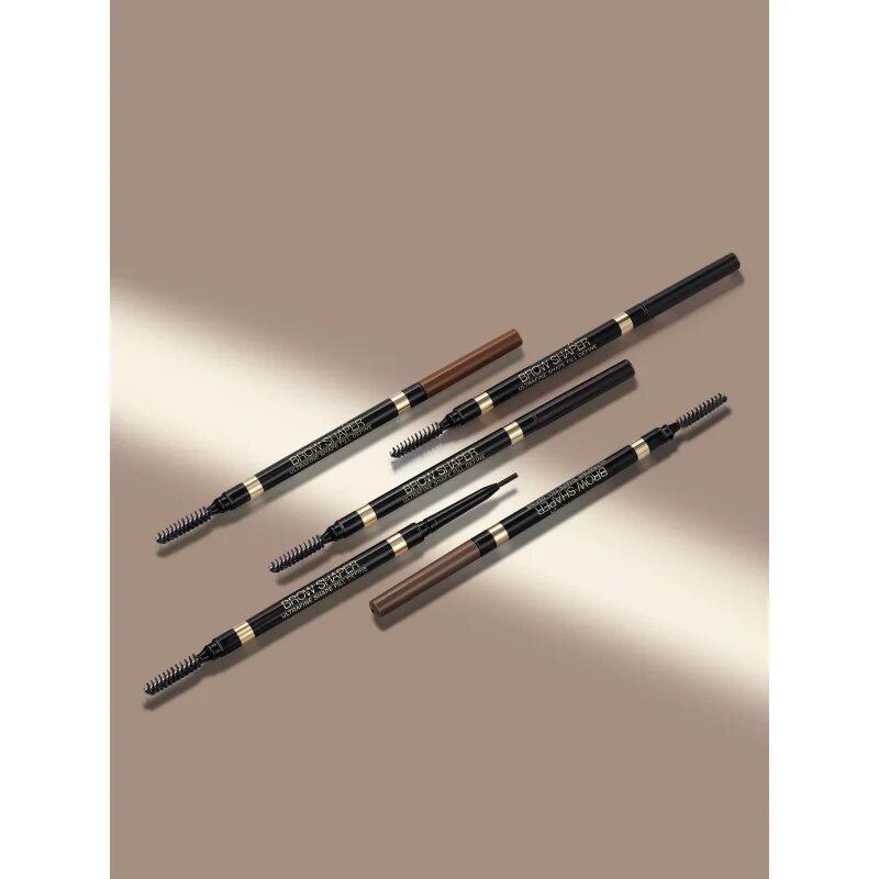 Max Factor Brow Shaper автоматичен молив за вежди с четка цвят 20 Brown 1 гр.