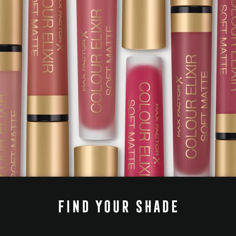 Max Factor Colour Elixir Soft Matte дълготрайно течно червило цвят 025 Raspberry Haze 4 мл.