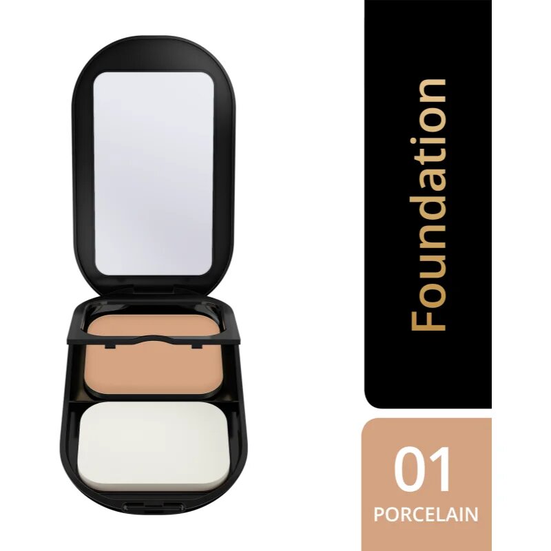Max Factor Facefinity Refillable компактен матиращ фон дьо тен SPF 20 резервен пълнител 001 Porcelain 10 гр.