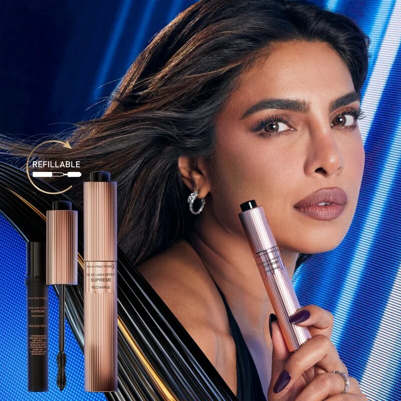 Max Factor False Lash Effect Supreme Recharge спирала за ефект на изкуствени мигли цвят Black 8 мл.