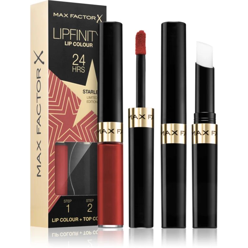 Max Factor Lipfinity Rising Stars дълготрайно течно червило с балсам цвят 88 Starlet 1 бр.