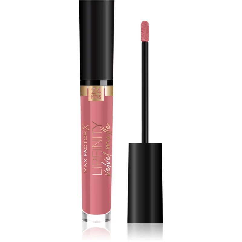 Max Factor Lipfinity Velvet Matte матиращо течно червило цвят 020 Coco Creme 35 мл.