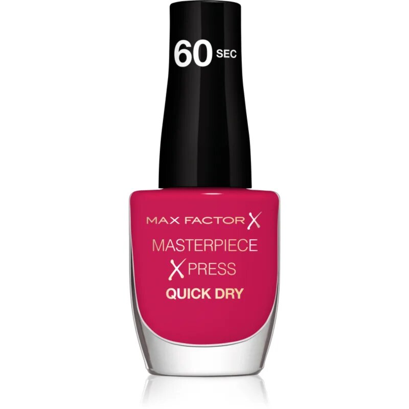 Max Factor Masterpiece Xpress бързозасъхващ лак за нокти цвят 250 Hot Hibiscus 8 мл.