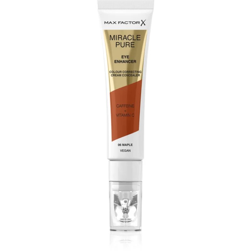 Max Factor Miracle Pure крем-коректор против отоци и тъмни кръгове цвят 06 Maple 10 мл.
