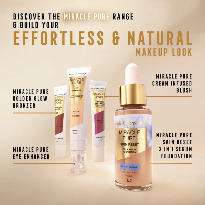 Max Factor Miracle Pure кремообразен руж цвят 02 Sunlit Coral 15 мл.