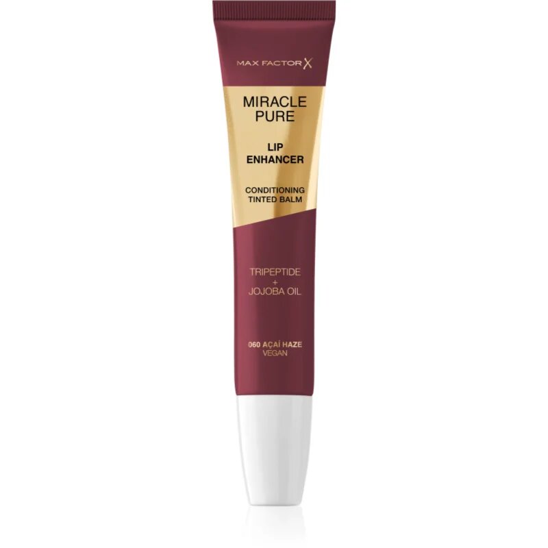 Max Factor Miracle Pure Lip Enhancer хидратиращ блясък за устни цвят 060 Acai Haze 12 мл.
