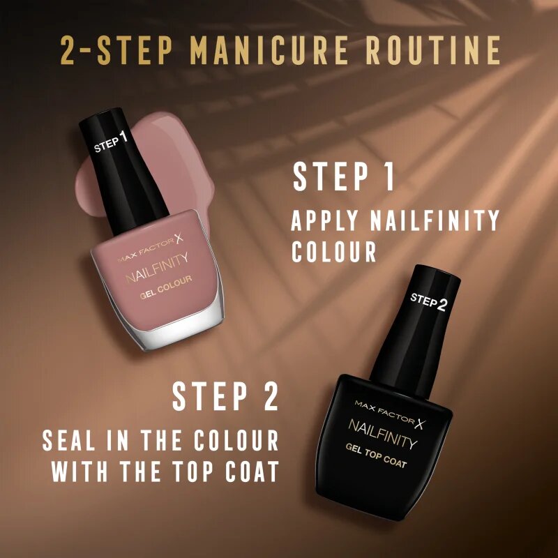 Max Factor Nailfinity Gel Colour гел лак за нокти без използване на UV/LED лампа цвят 12 мл.