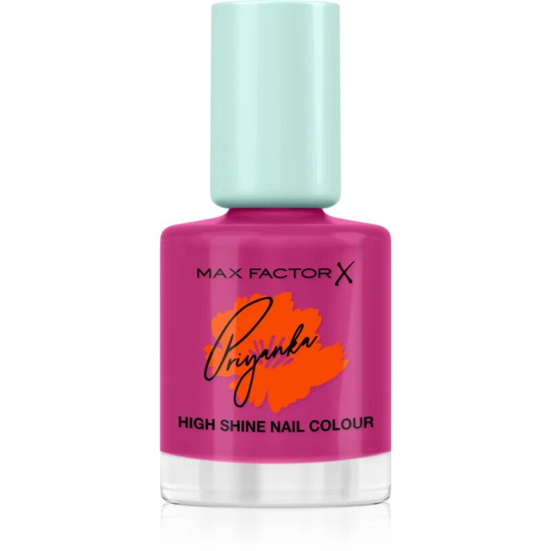 Max Factor x Priyanka Miracle Pure бързозасъхващ лак за нокти лимитирано издание цвят 310 Flourishing Lilac 12 мл.