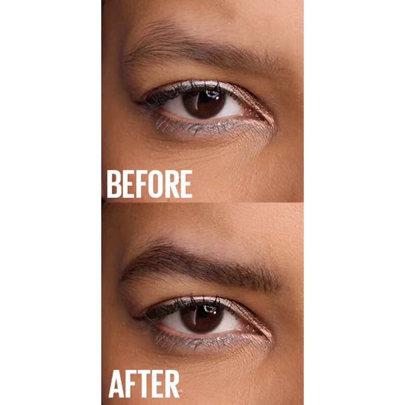MAYBELLINE NEW YORK Build-A-Brow двустранен молив за вежди за фиксиране и оформяне цвят 260 Deep Brown 1 бр.