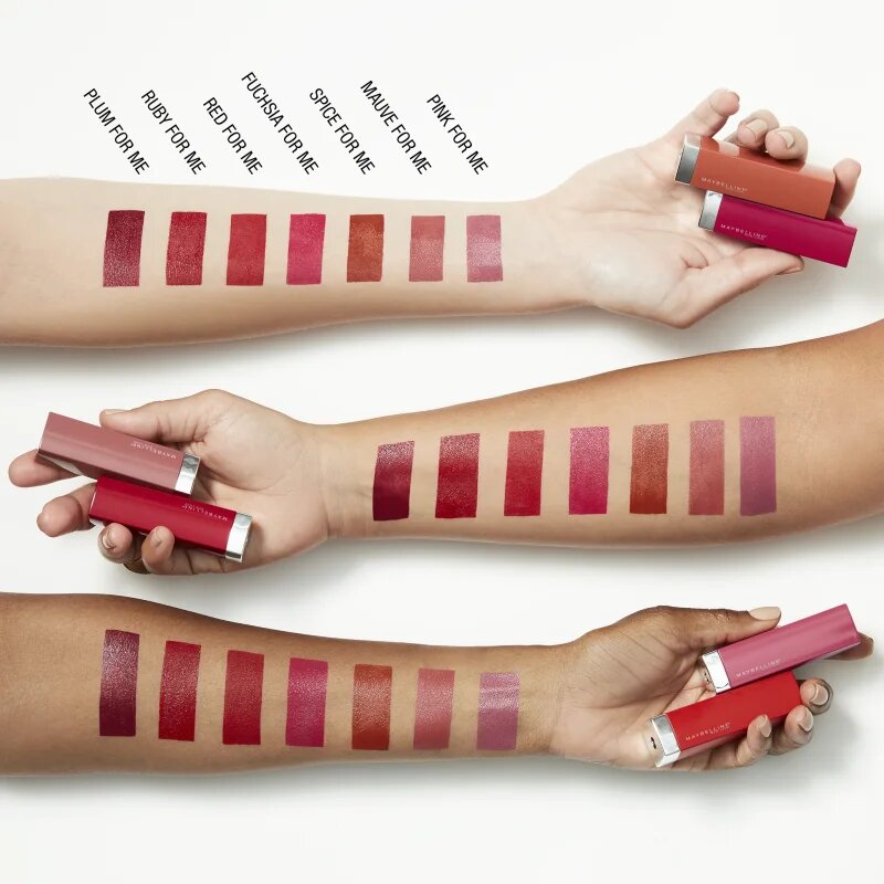 MAYBELLINE NEW YORK Color Sensational Made For All червило цвят 376 Pink For Me 3.6 гр.