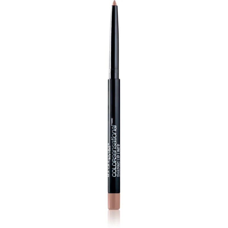 MAYBELLINE NEW YORK Color Sensational Shaping Lip Liner молив за устни с острилка цвят 10 Nude Whisper 1.2 гр.
