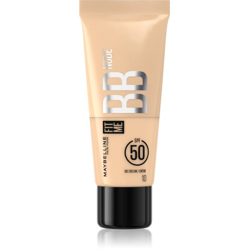 MAYBELLINE NEW YORK Fit Me! BB ББ крем SPF 50 цвят 10 30 мл.