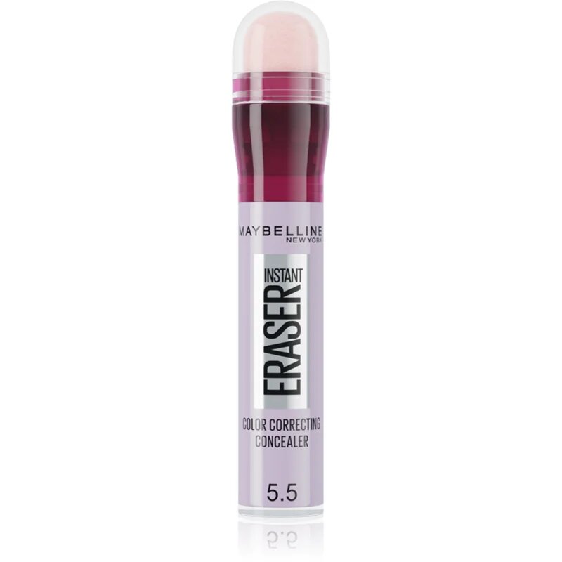 MAYBELLINE NEW YORK Instant Anti Age Eraser течен коректор с гъба апликатор цвят Purple 6.8 мл.